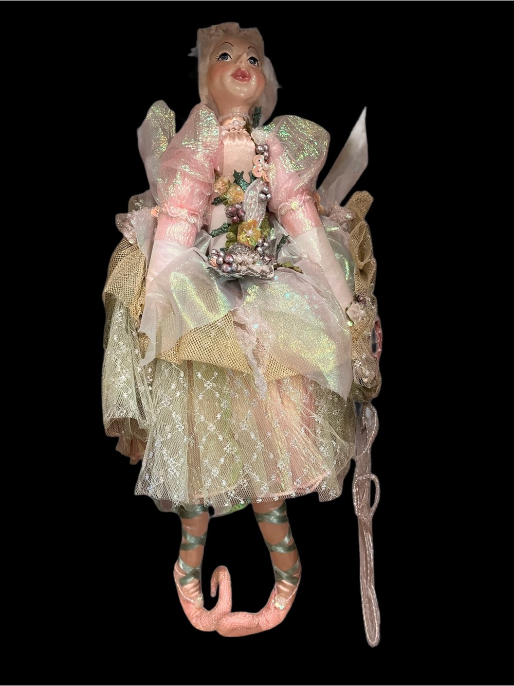 Catherine‘s Collection Doll By Wayne M. Kleski Retired Kasmira Flying Fairy NIB